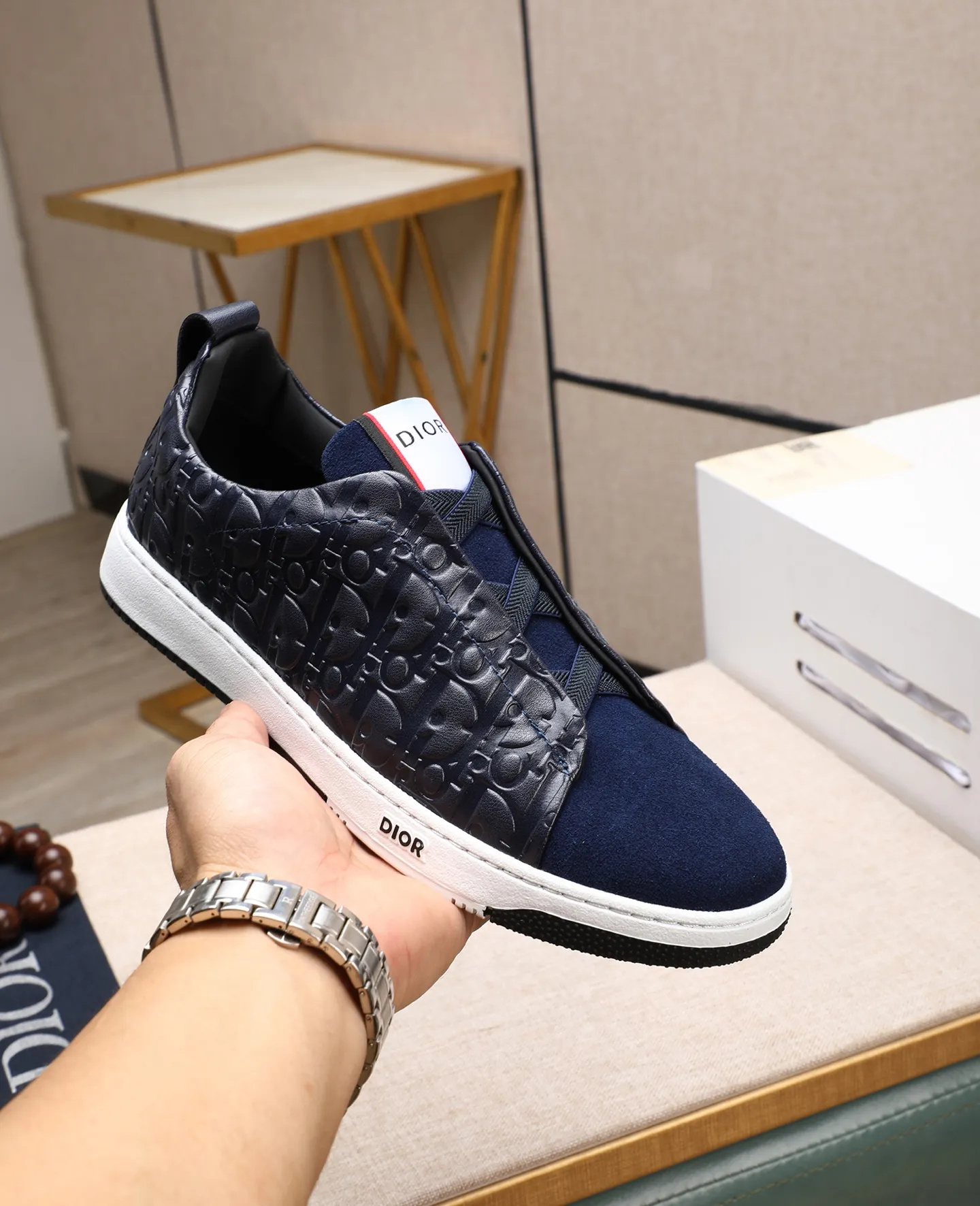 Men's men's shoes💰460 🌹🌹[Dior] 2025 latest model🙈original replica! 👟👟👟You can go to the top-notch workmanship. The upper is made of Italian 🇮🇹imported cowhide. The mesh lining is suitable for travel. The original replica outsole makes it suitable for all kinds of travel, showing low-key luxury. Let quality speak for itself. Color: Size: 38-44